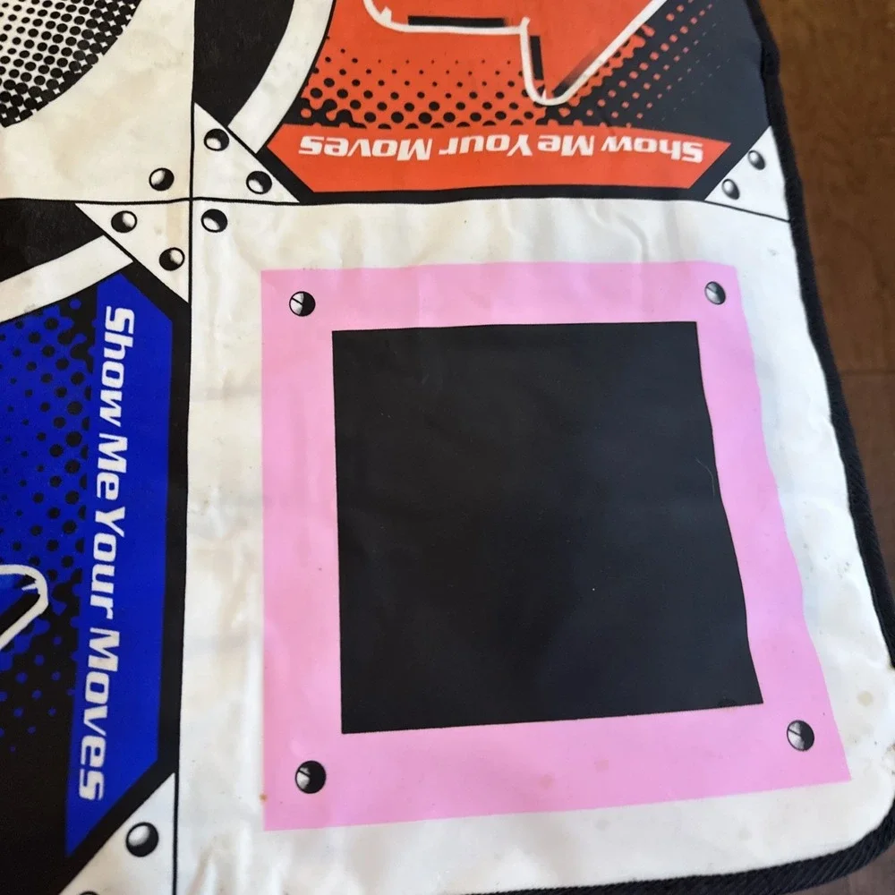 Pelican Universal Dance Pad Mat PS2?? Revolution Lets Dance Not Tested Set Of 2